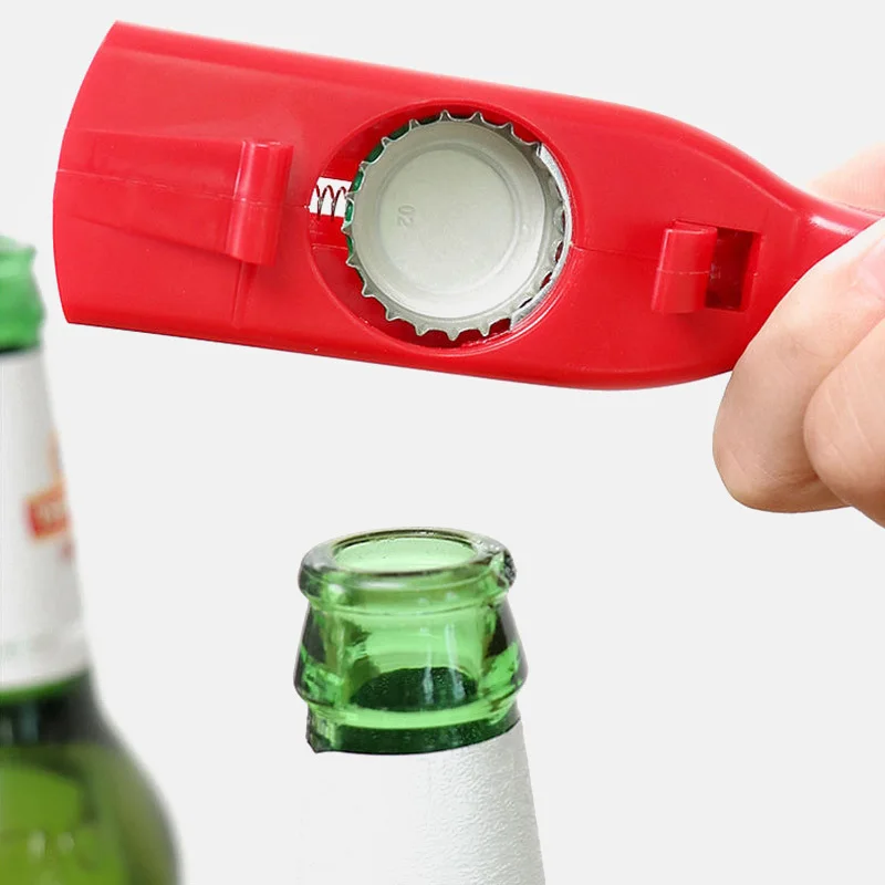 

Creative Drink Corkscrew Flying Cap Launcher Bottle Portable Gun Bar Tool Beer Opening Shaped Lids Shooter