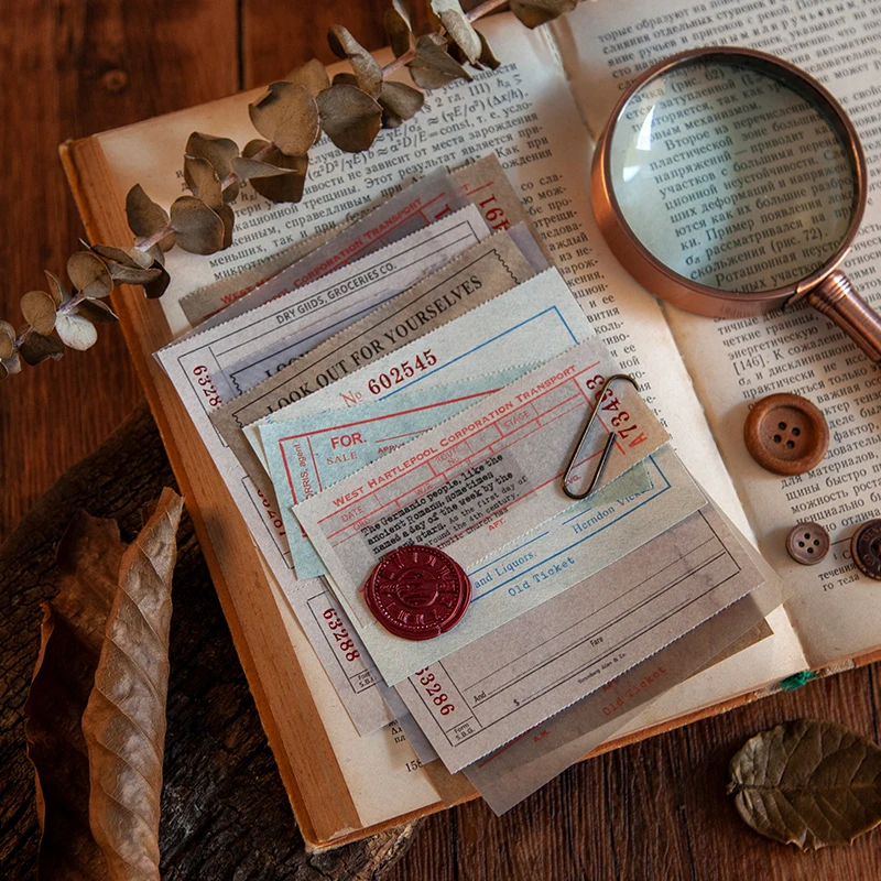 Стикеры для записей в стиле ретро с возможностью записи|Блокноты| |