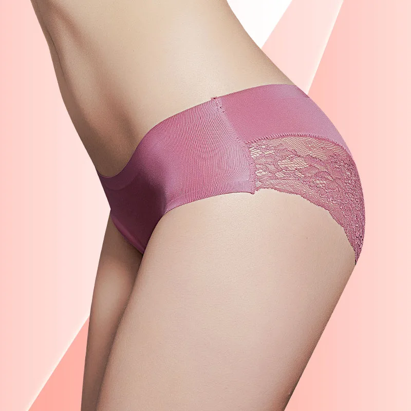 [Низкая цена] женские трусики кружевные сексуальные трусы со средней талией