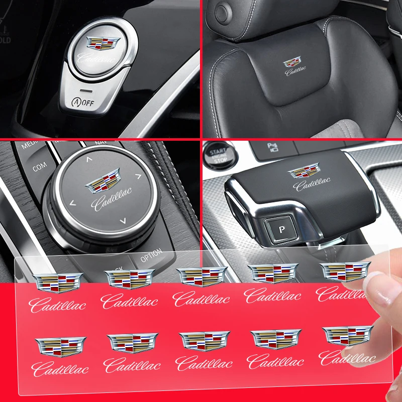 Универсальная наклейка с логотипом автомобиля украшение для Cadillac Escalade CTS DTS STS XTS