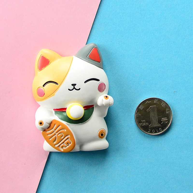 Японские магнитные наклейки на холодильник с изображением кошки|Магниты