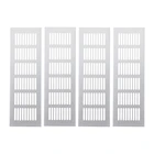 Вентиляционная решетка из алюминиевого сплава, 250 мм, 4 шт.