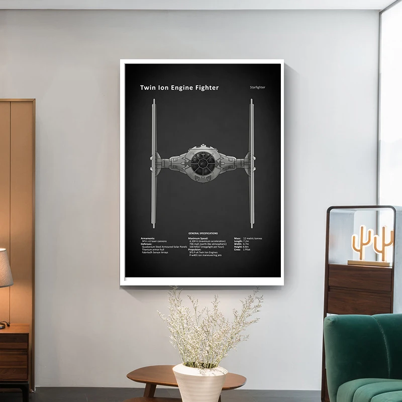 Плакат военный фанат школьное обучение самолет всемирно известный боец самолёт