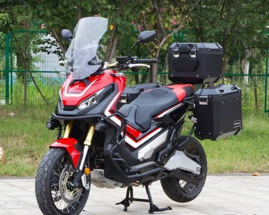 One full set XADV750 Верхняя Нижняя автострада бар крушение защита двигателя бампер Рамка протектор для- Honda X-ADV 750 XADV 750 X ADV 750 - Цвет: One full set