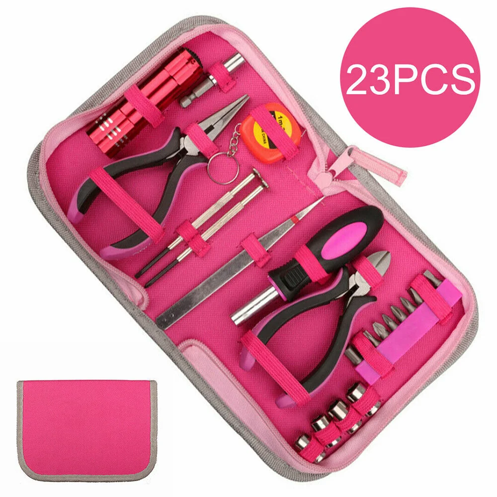 1 набор ручных инструментов для домашнего обслуживания рулетка отвертка