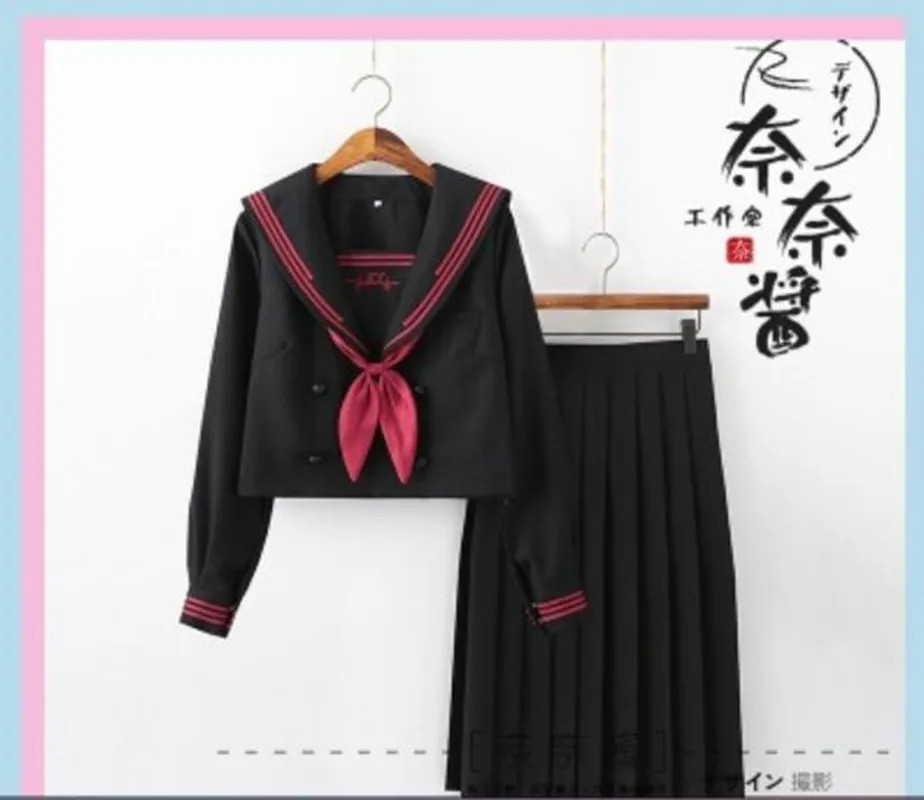 Jk костюм Униформа милое Повседневное платье моряка для девочек Jpanese Kawaii