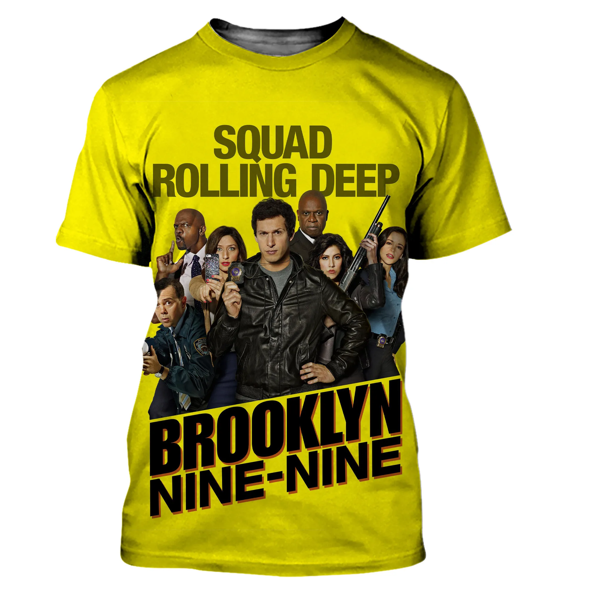 Модная футболка с 3D принтом Brooklyn Nine-Nine Jake перальta 2021 модные футболки | Мужская