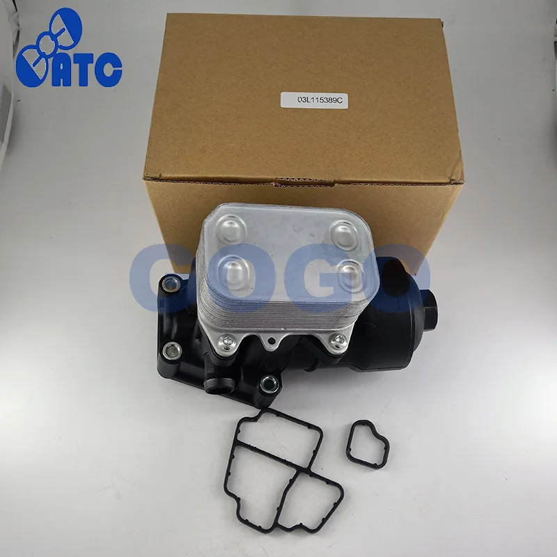 Новинка 03L115389 B/C/G/H масляный фильтр в сборе для AUDI A3 A4 SEAT SKODA 1 6 2 0 TDI 03L 115 389 B 03L115389C |
