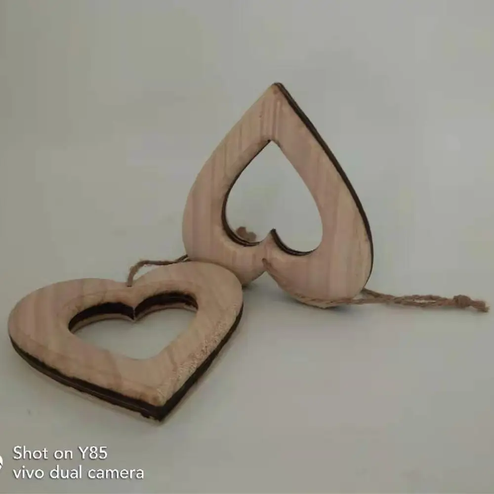 10 шт. 15 см Дерево подвесное украшение в виде сердца для дома свадебной вечеринки