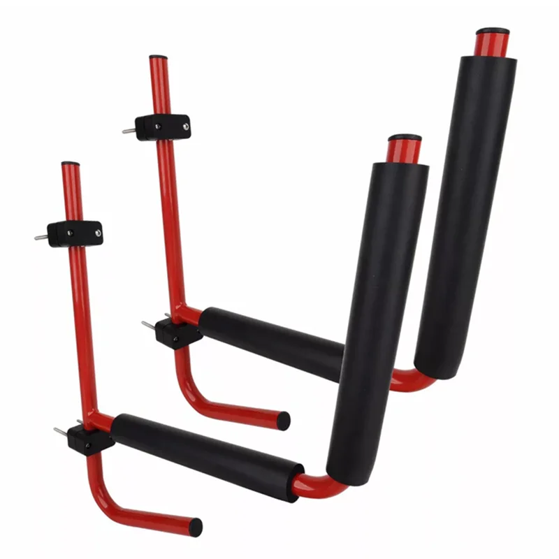 JayCreer 80KGS нагрузка 2 шт с аппаратные комплекты каяк настенная стойка лестница настенное крепление Складная стойка для хранения Крытый Открытый каяк хранения