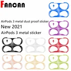 Новинка 2021, роскошный металлический пылезащитный стикер, чехол для Airpods 3, чехол для Airpods 3Pro21, аксессуары для наушников