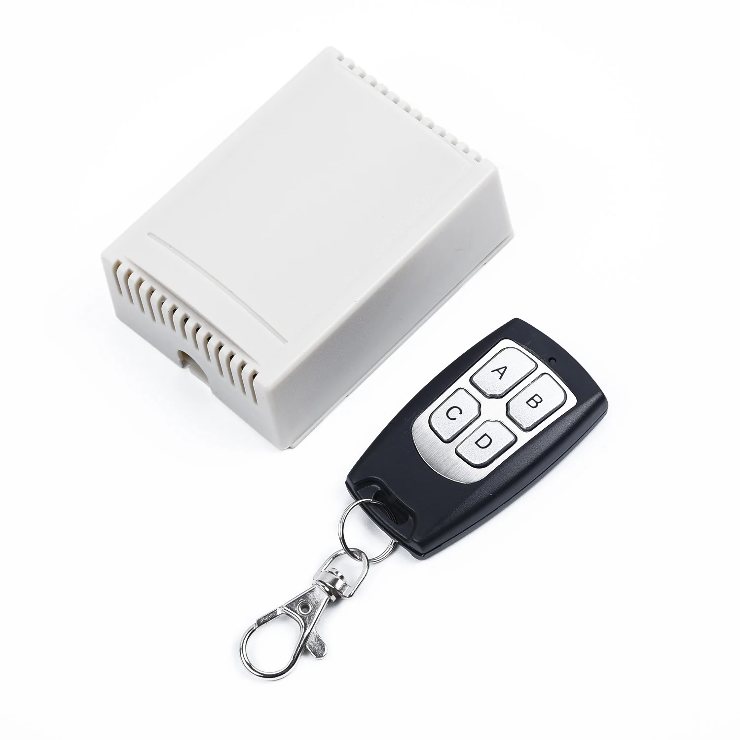 

DC 12V Relay 4CH 433 MHz Wireless Remote Control Switch Transmitter + Receiver