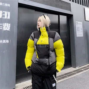 down jacket cotton jacket cotton jacket men and women winter couple student jacket american functional cotton jacket cold proof