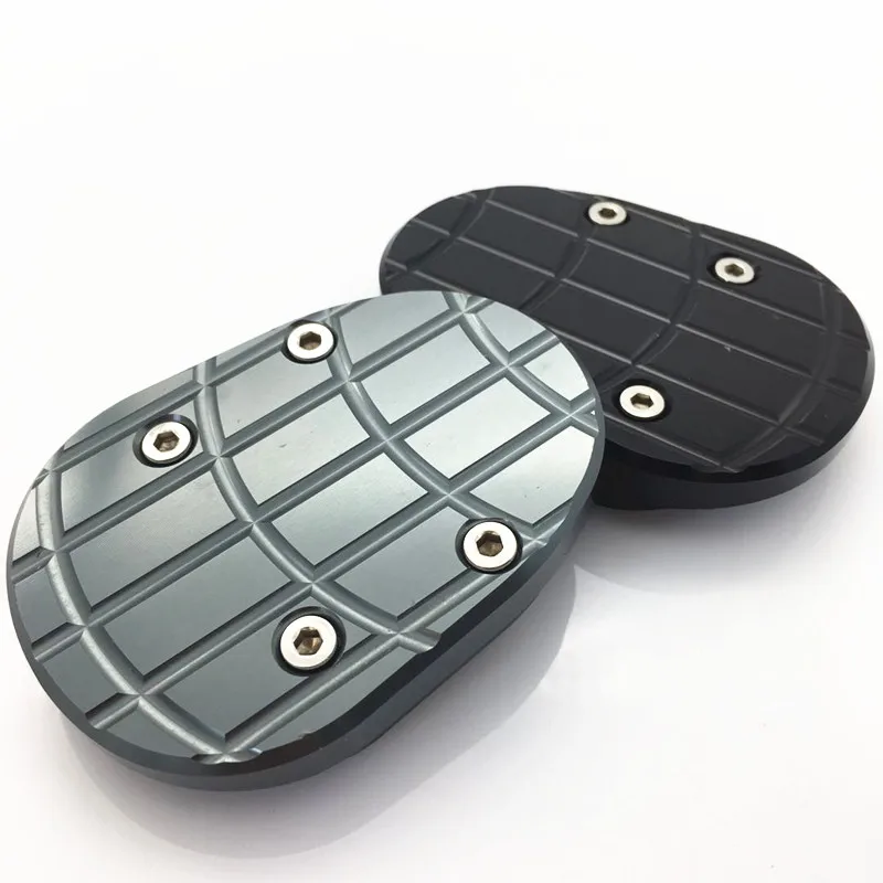 Modified motorcycle CNC aluminium alloy for forza300 Kickstand Sidestand Stand Extension Enlarger Pad Honda Forza 300 2018 | Автомобили и