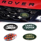 Автостайлинг 85x43 мм, логотип решетки, наклейка для Land Rover Range Rover Discovery 4 Freelander Badge Ellipse 3D металлический на багажник Sticker
