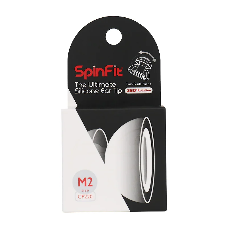 DUNU SpinFit CP220/CP230/CP240 наушники-вкладыши патентованный силиконовый наушник 1 пара - Цвет: CP220 M2