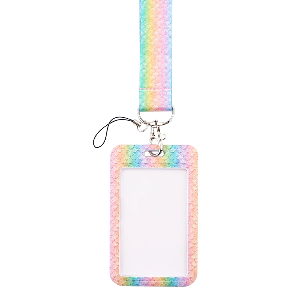 

HJ319 Mermaid TV Series Fashion Keychain Belt Phone Lanyard Key ID Card USB Badge Holder DIY Lasso Lanyarde Gift For Friends