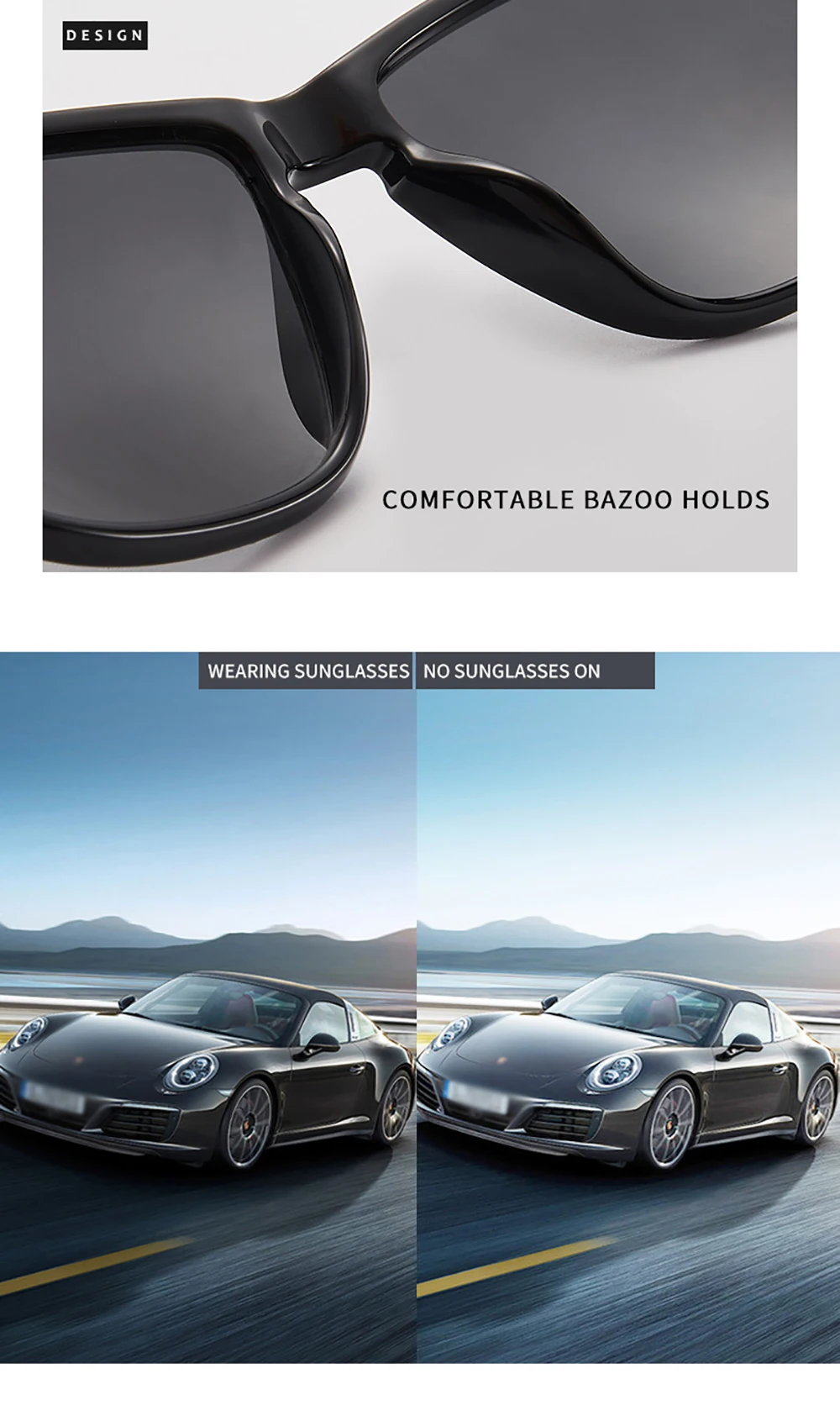 

FELRES Polarized Sport Sunglasses Men's Outdoor Riding Fishing Driving Travel Sun Glasses