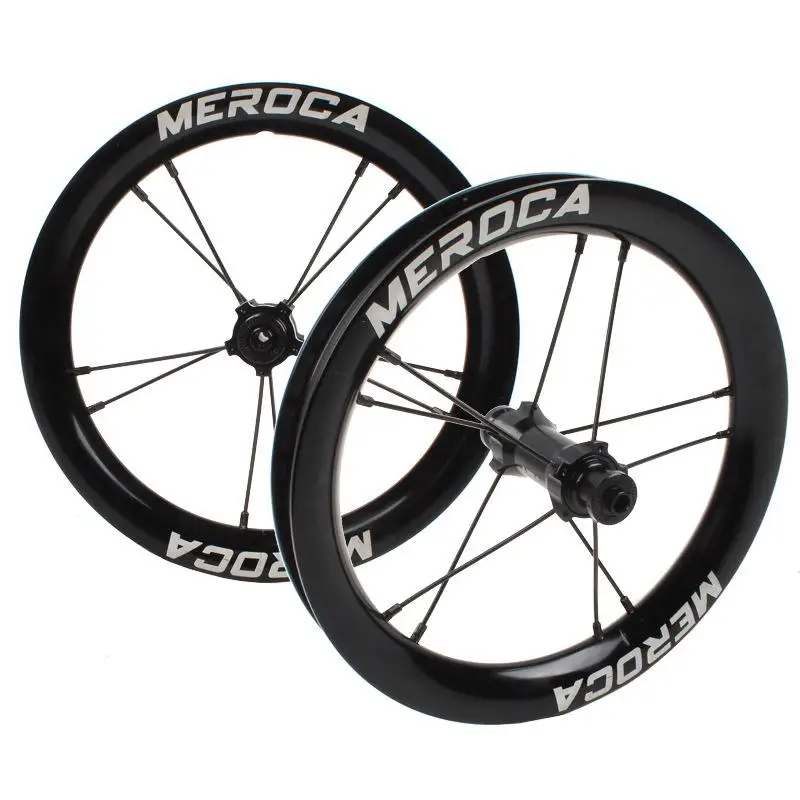 1 Pair 12 Inch Push Bike Bicycle Palin Wheel Set On For BMX Balance Car Sliding Children K/S Group 85mm/95mm | Спорт и развлечения