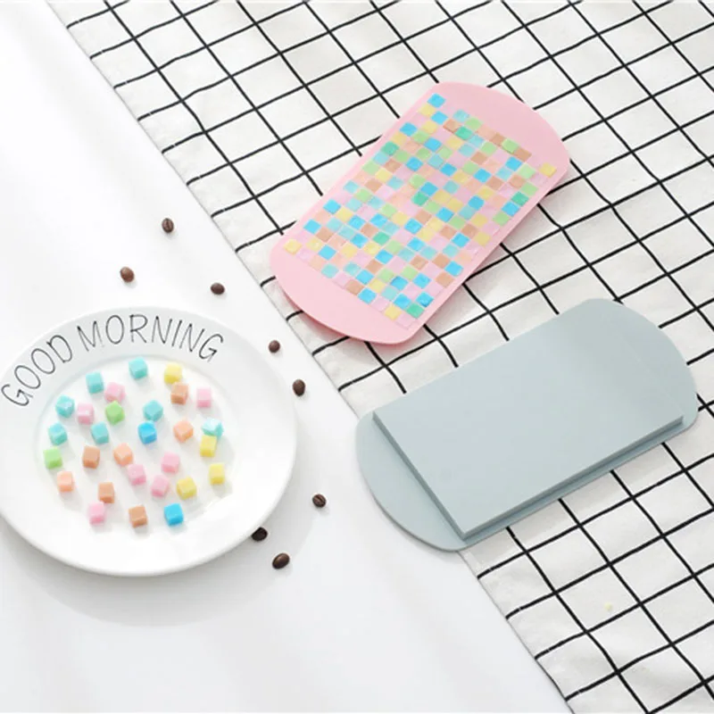 160 маленькие квадратные силиконовые 3D формы для торта помадные пирожных Сделай