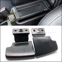 wooeight center console armrest lid latch lock cover central armrest box lock fit for mitsubishi outlander asx 8011a409 8011b549