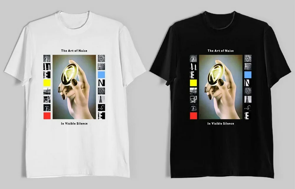 The Art Of noise невидимая Бесшумная Мужская черная белая футболка размер S 2Xl модная крутая футболка| |