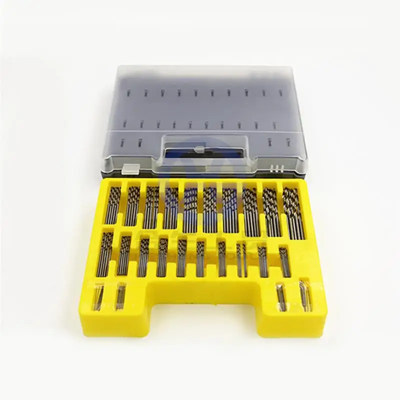 150 шт из высокопрочной стали микро насадка спирального сверла набор мини