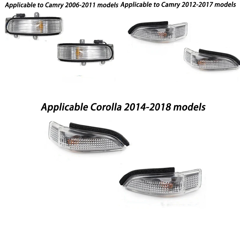 

Автомобильное зеркало заднего вида поворотный сигнал в сборе для Toyota Corolla Camry автомобильные аксессуары