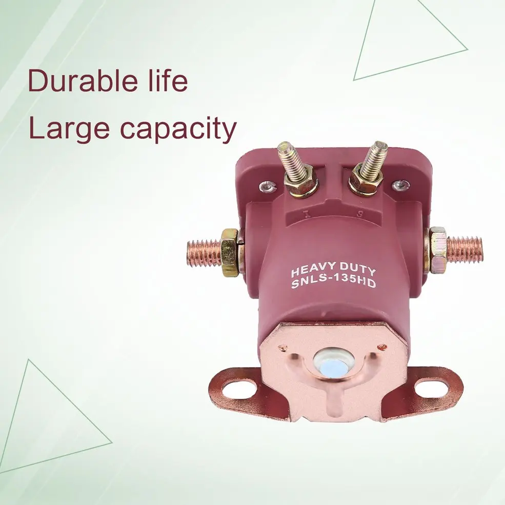 12 В сверхмощное красное соленоидное реле для Ford Starter Car Truck SW3 SNL135 контактор