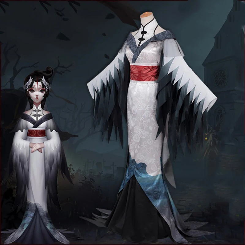 Игра личных данных в Костюмы для косплея гейш Michiko Косплей Костюм Кимоно Хэллоуин