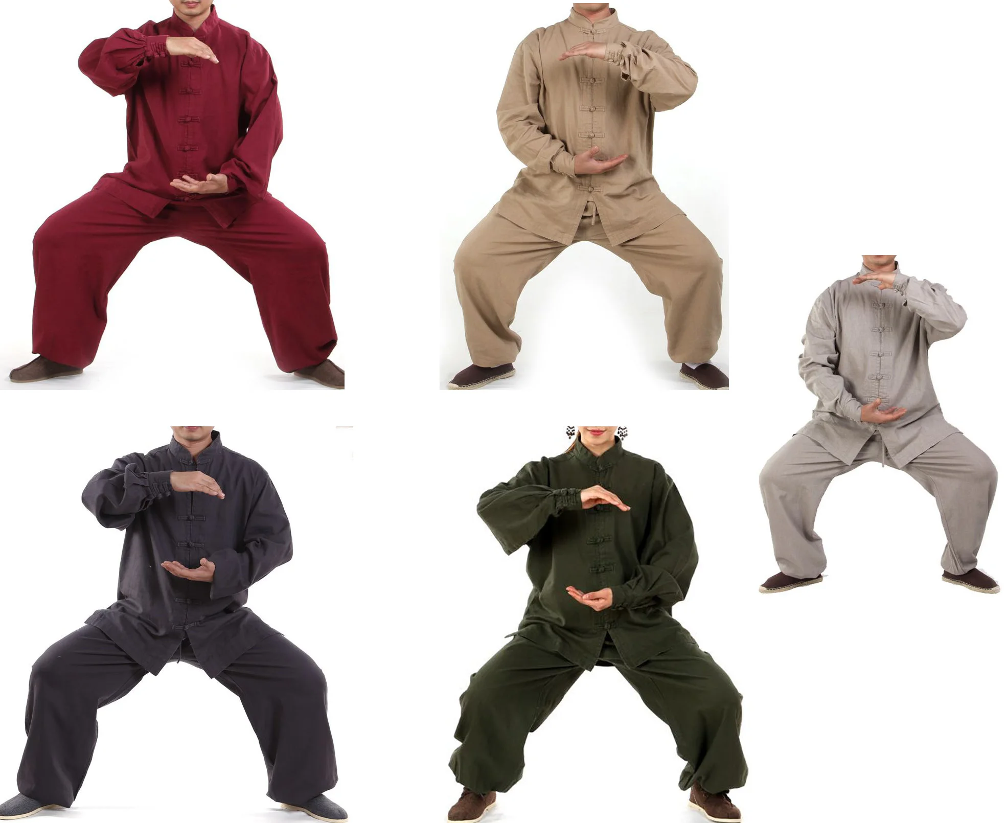 Осенне-зимняя Плотная хлопковая и льняная одежда tai chi taiji костюмы для боевых