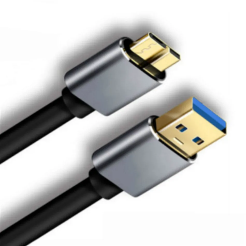 0 4 m USB 3 к Micro B Мужской кабель для передачи данных адаптера внешней вспышки SSD HDD