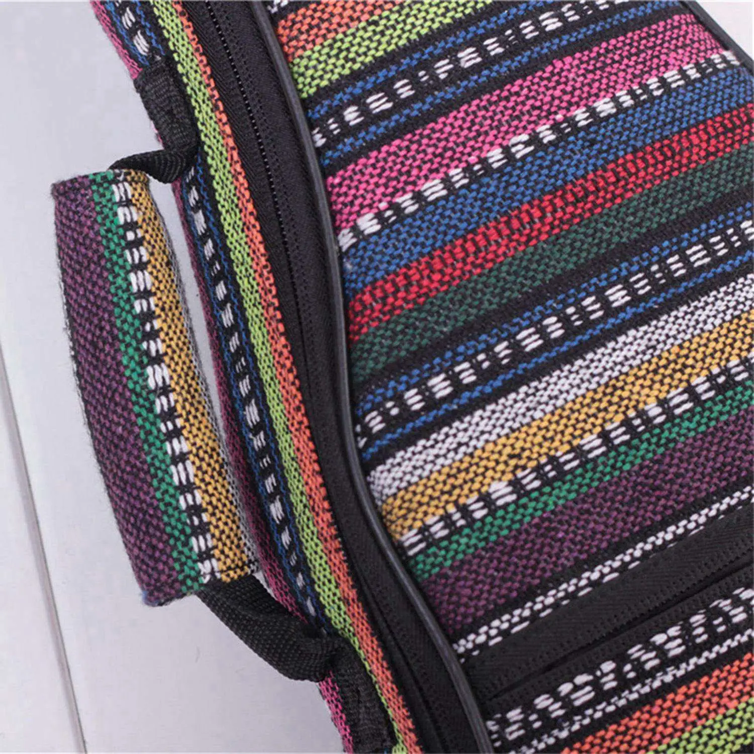 Padded Cotton Folk Portable Bass Guitar Bag Ukulele Case Box Cover Backpack with Double Strap | Спорт и развлечения