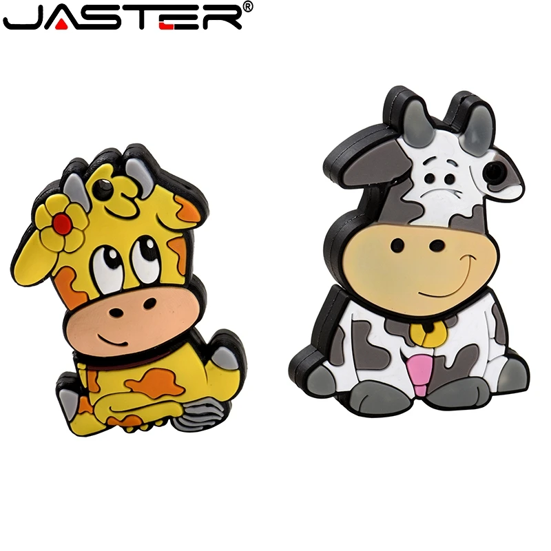 Jaster флеш накопитель 4 ГБ 16 8 64 32 128 usb2.0 карта памяти u диск модный подарок мультяшная