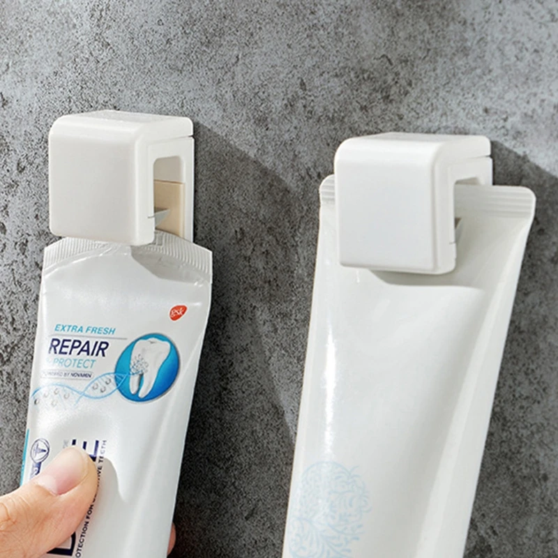 Самоклеящаяся подставка для зубной пасты подвесной держатель очищающего