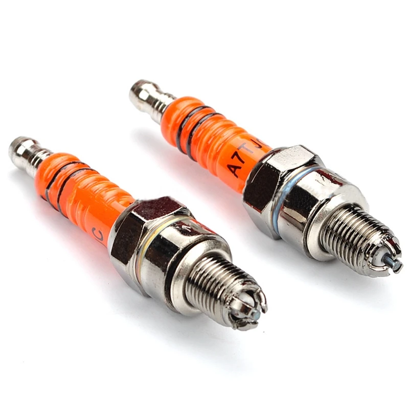 1 шт. гонки 3 электроды свечи зажигания A7TC подходит для 70cc 90cc 110cc 125cc Honda-CRF50 DAX -