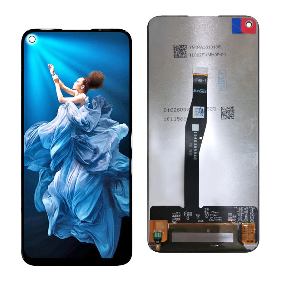 Pantalla LCD Original de 6,26 pulgadas para Huawei Honor 20 Pro, repuesto de digitalizador con pantalla t&aacute;ctil, YAL-AL10 de cristal, YAL-L41-1