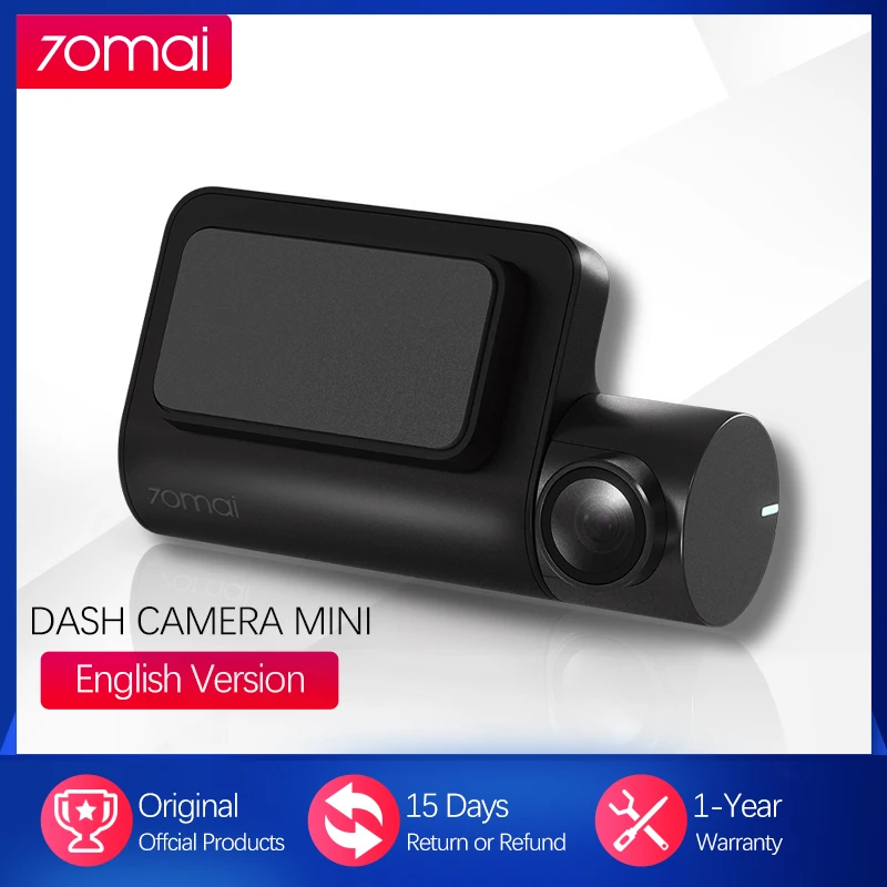 Оригинальный мини видеорегистратор 70mai автомобильный 70 MAI 1600P превосходное