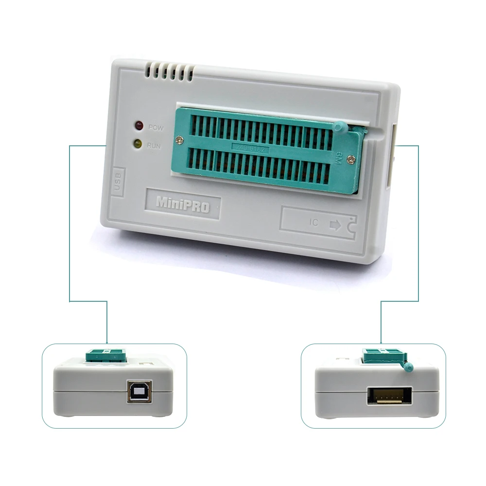 Программатор V10.41 TL866II Plus EEPROM PIC AVR USB универсальный BIOS nand программатор 24 93 25 mcu Bios EPROM