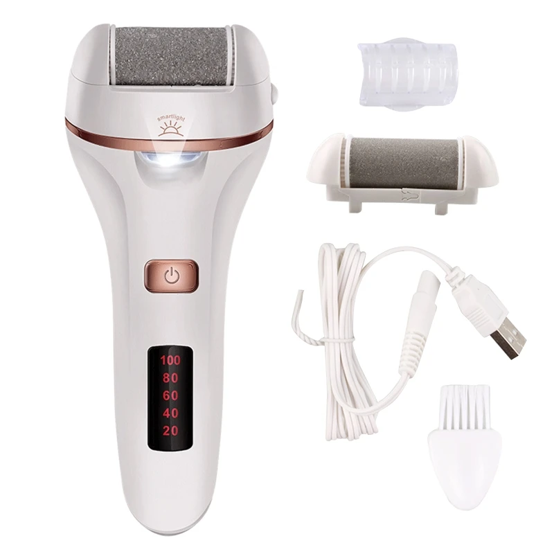 

Rechargeable Electric Foot File Vacuum Callus Remover Foot Files Clean Tools Feet Care USB charging for Hard Cracked