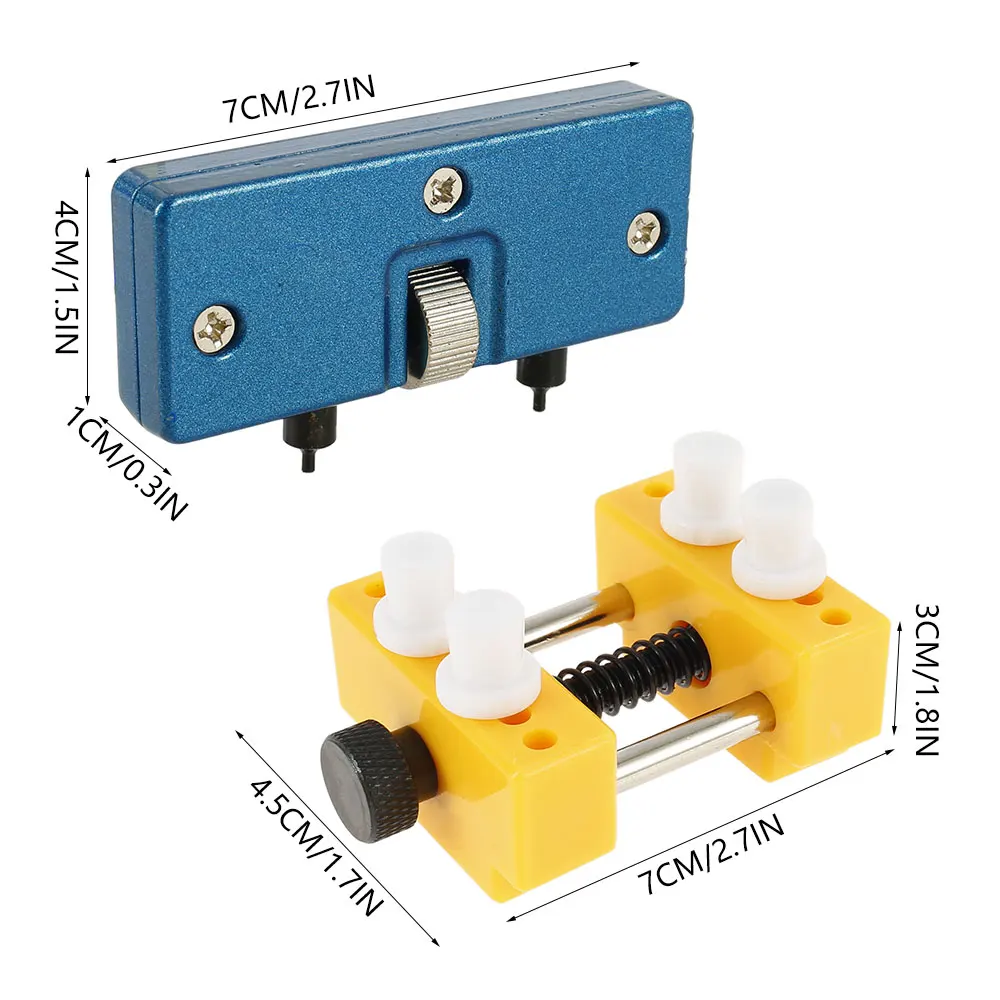 

Adjustable Watch Case Opener Repair Watchmaker Tool Wristwatch Battery Remover Watch Repair Tools Two Feet Opening Screw
