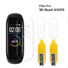 Защита экрана для Xiaomi Mi Band 6 5 4 3, защитные пленки для Miband 6 5 4 3, мягкая пленка для Xiaomi Smart, Защитная пленка для экрана