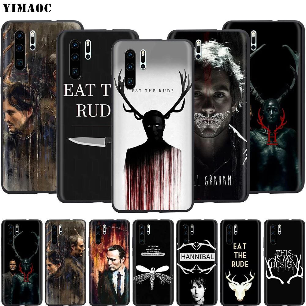Чехол YIMAOC Ганнибал съешь груб для Huawei Mate 30 20 Honor Y7 7a 7c 8c 8x9 10 Nova 3i 3 Lite Pro Y6 2018 P30 P smart |