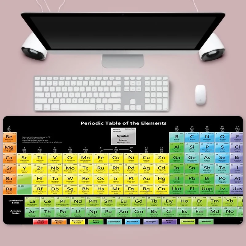 

Element table computer mousepad 70x30cm gaming mousepad gamer to keyboard laptop mouse mats