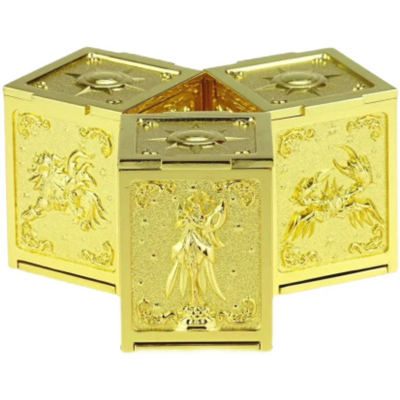 

Tronzo JModel Saint Cloth Myth EX2.0 God Gold VOL3 Cancer Lion Virgin Metal Saint Suitcase Model Toys Figures Collection