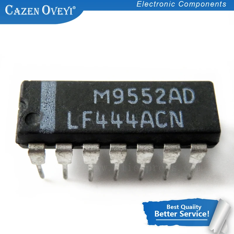 10 шт./лот LF444ACN DIP-14 LF444 DIP DIP14 в наличии
