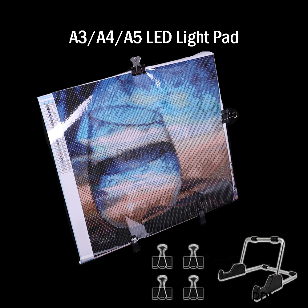 

Светодиодная светильник ка для алмазной живописи, панель светильник кой, аксессуары для алмазной живописи, Наборы инструментов для рисован...