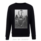 Забавные мужские толстовки унисекс с принтом игральные карты и надписью монахини, пуловер на осень и зиму