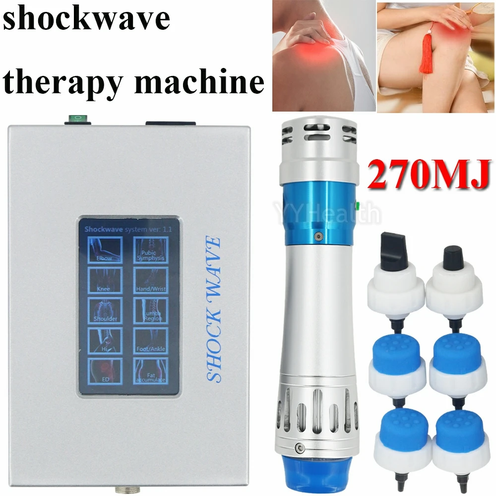 

New Shockwave Therapy Machine For ED 2022 Massager Health Care Shock Wave Treatment Relieve Muscle Shoulder Pain Massage Tool