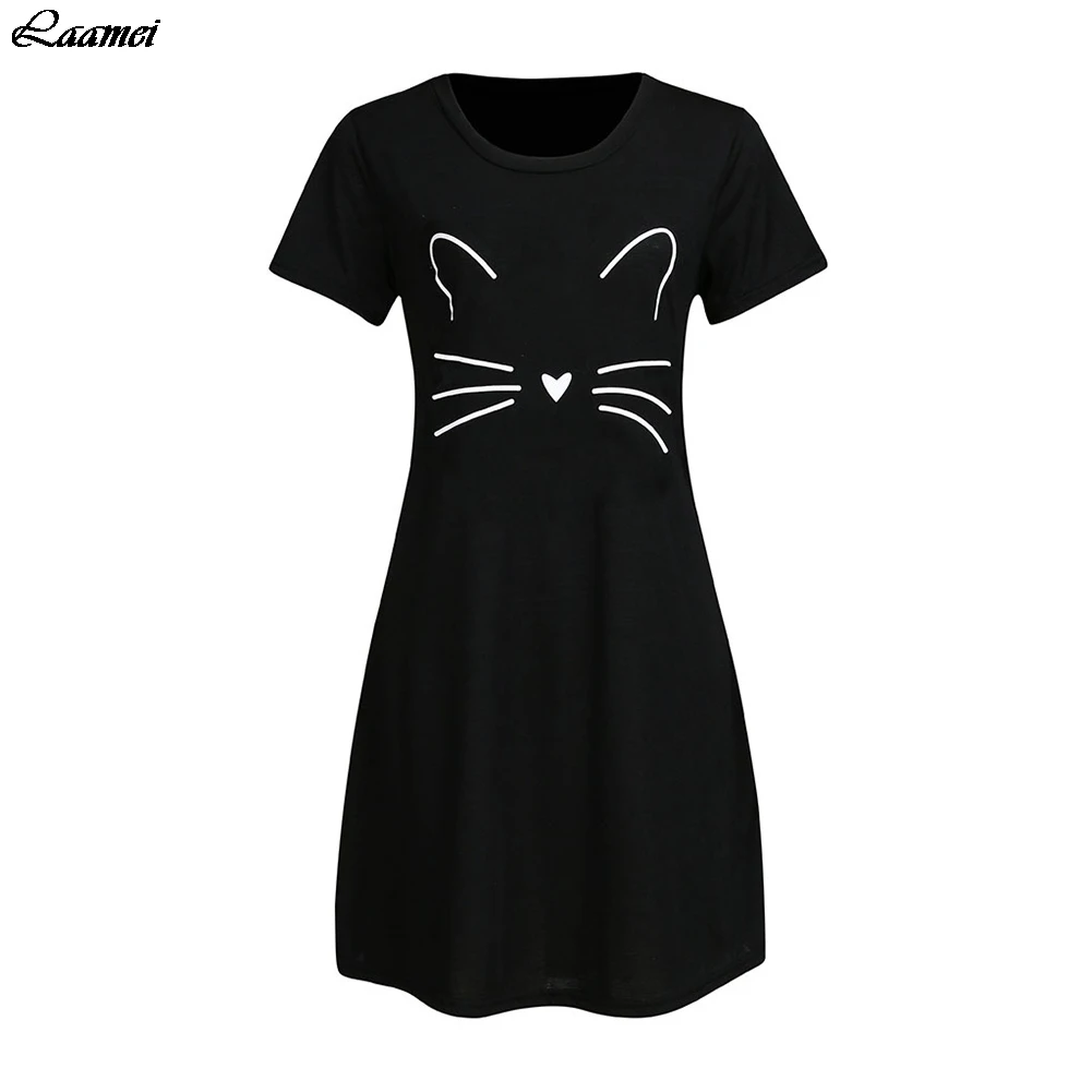 Женские ночные рубашки с буквенным принтом и пижамы Милая Ночная рубашка ночная